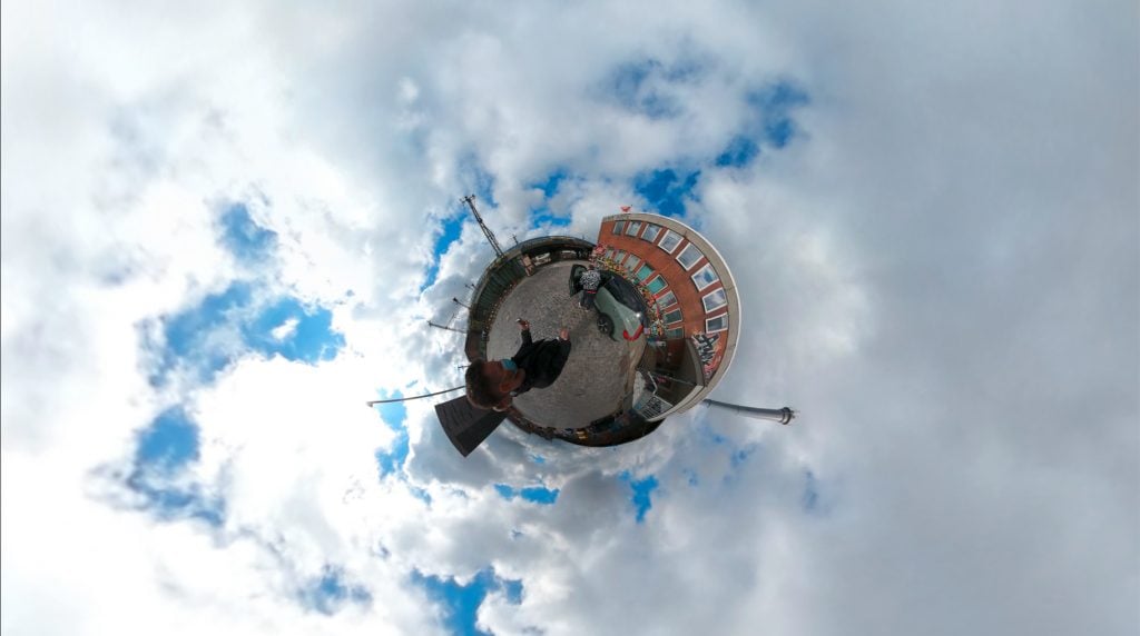 Tiny Planet Effekt mit Action Cams