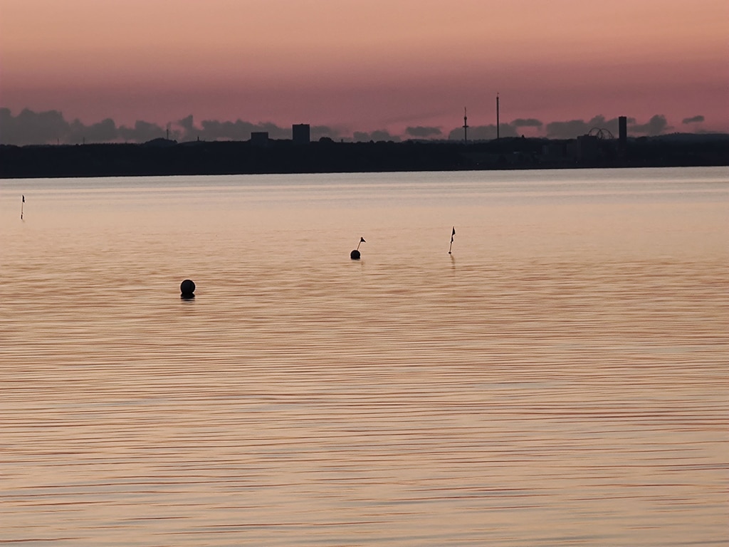 Foto von einer Abenddämmerung