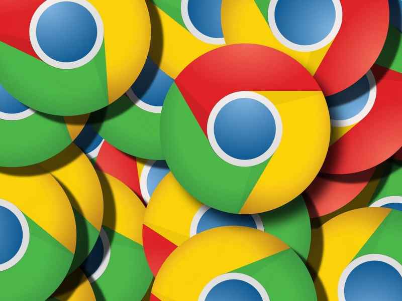 Mehrere Zeichen von Google Chrome