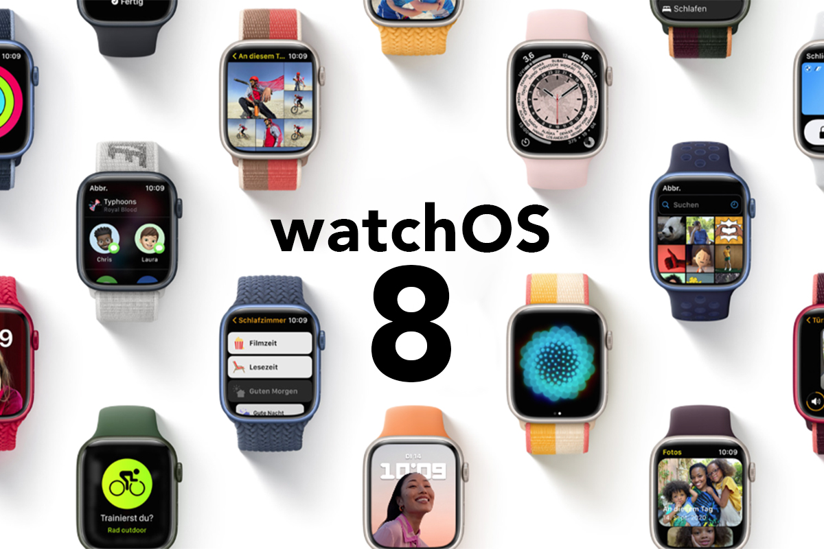 Bunte Apple Watches