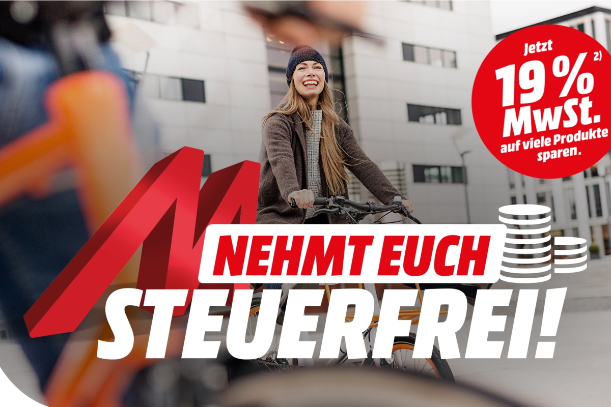 Mehrwertsteuer-Aktion bei Media Markt