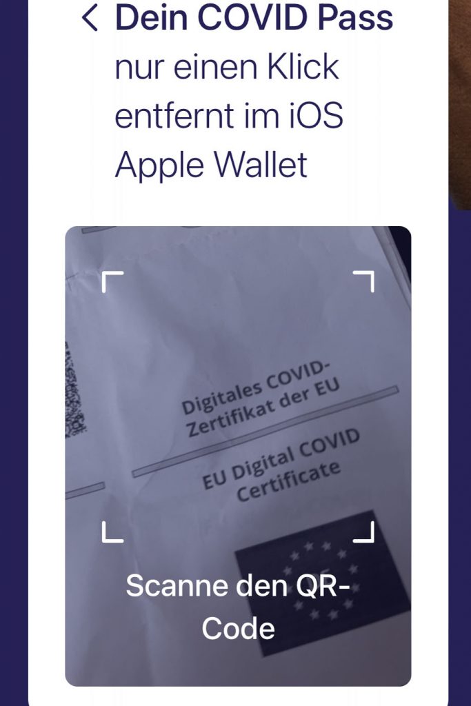 Impfpass ins Wallet des iPhones bringen