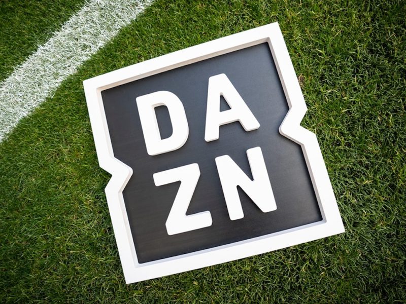 Das Logo von DAZN