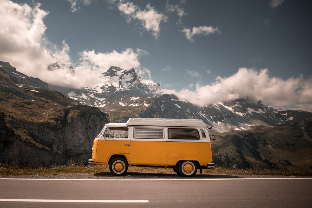 Ein Alter VW-Bus