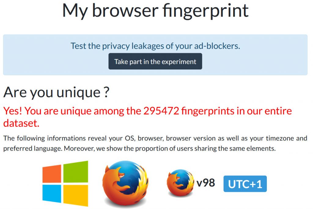 Fingerprinting-Test