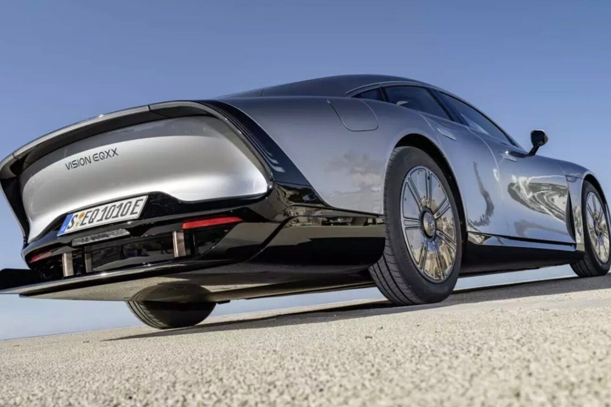 Der Mercedes Benz Vision EQXX