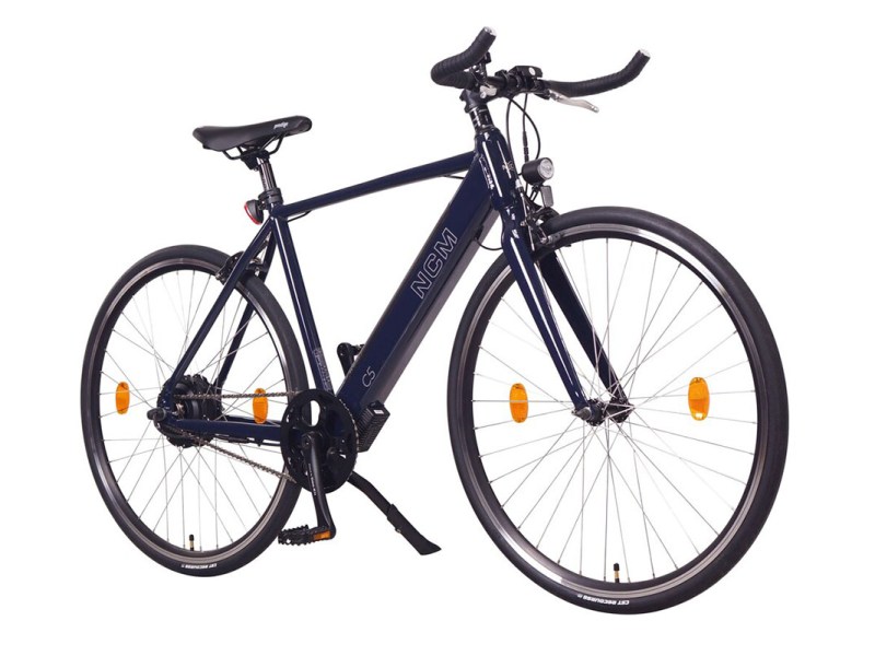 Das Singelspeed-E-Bike NCM C5 im Profil.