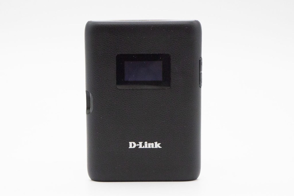 Mobiler WLAN-Router D-Link DWR-933 vor weißem Hintergrund.