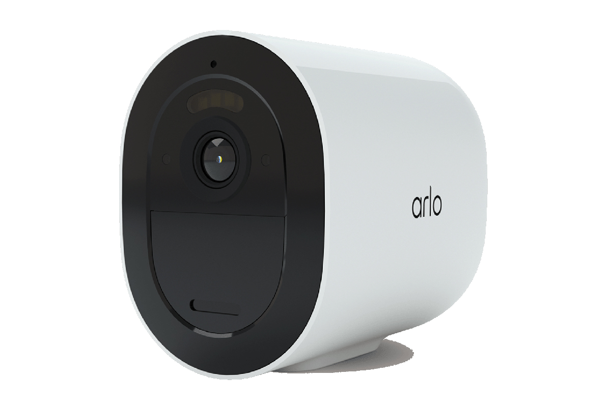 Arlo Go 2 Produktshot vor weißem Hintergrund