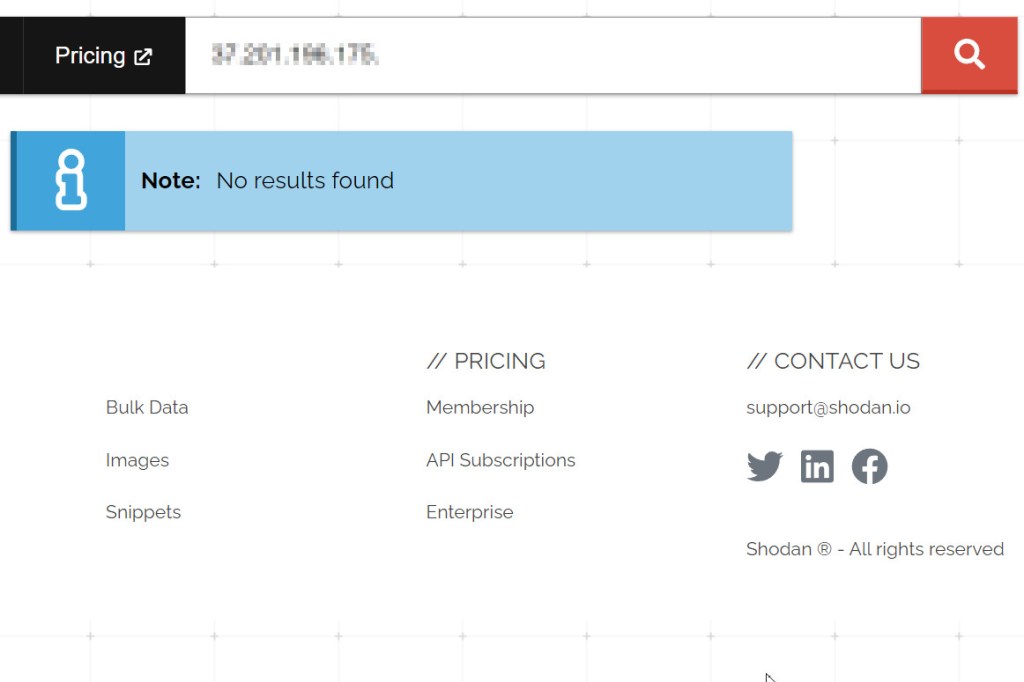 Shodan-Suche