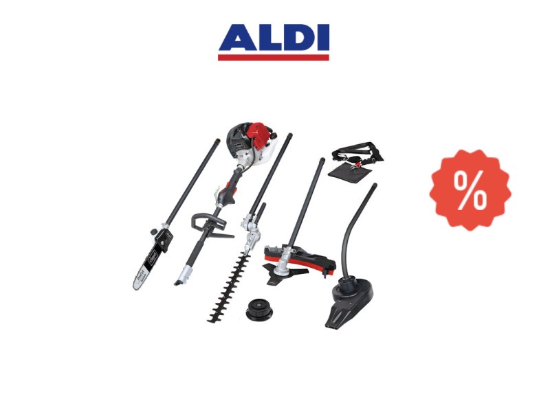 Scheppach-Gartengerät: 5-in-1-Multitool günstig bei Aldi