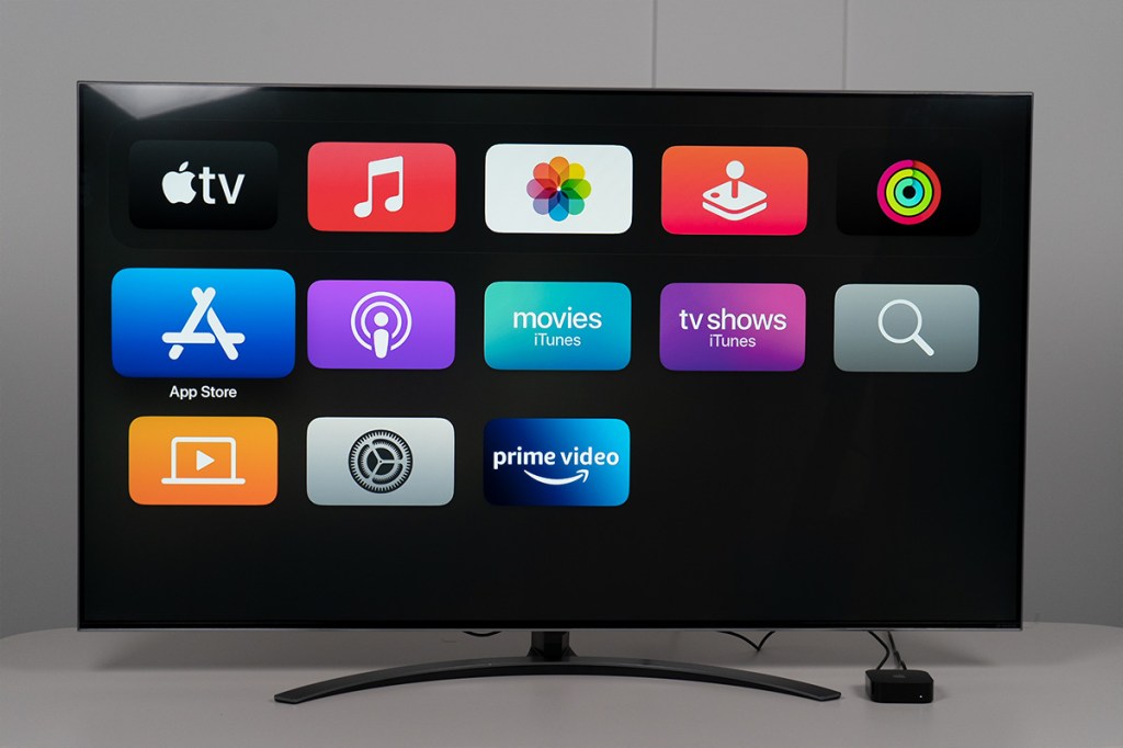 Das Startmenü des Apple TV 4K (2022)