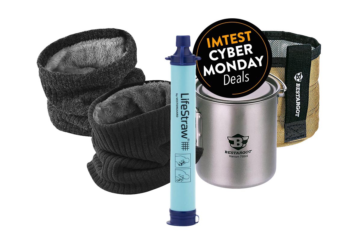 Productsshots Campinggadgets: Wasserfilter, Loop-Schalt, Becher