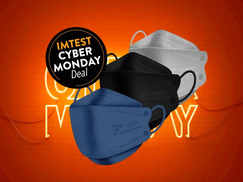 Productshot von den FFP2-Masken am Cyber Monday.