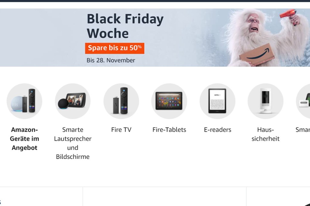 Amazon Black Friday