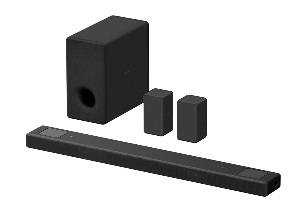 Sony Soundbar HT-A5000 mit zusätlichen Rück-Lautsprchern und Subwoofer