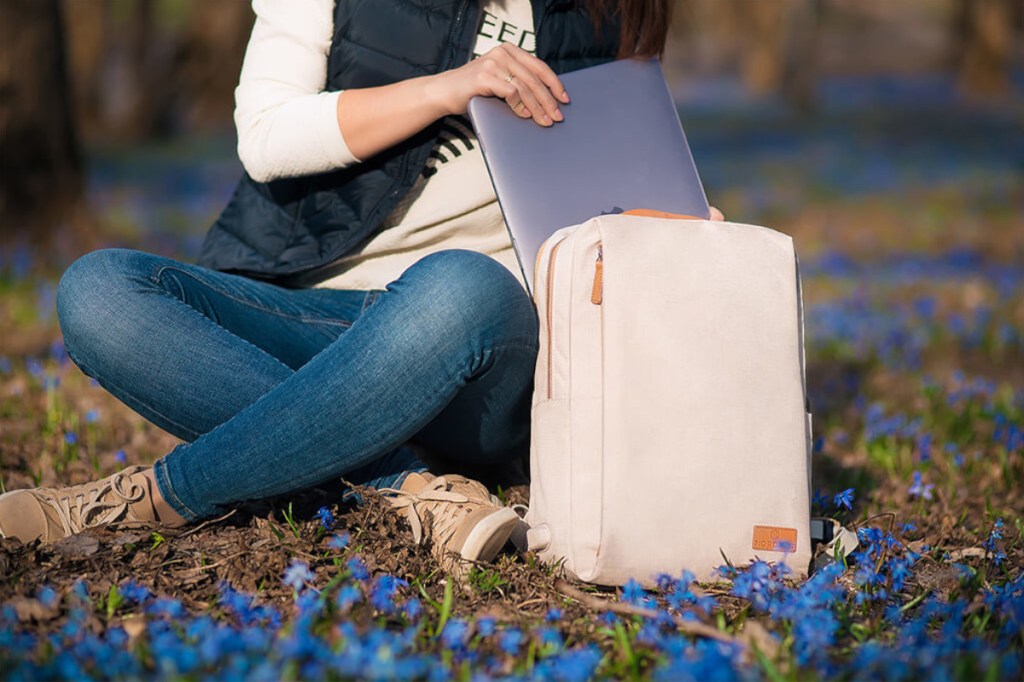 Laptop-Rucksack mit Notebook-Fach