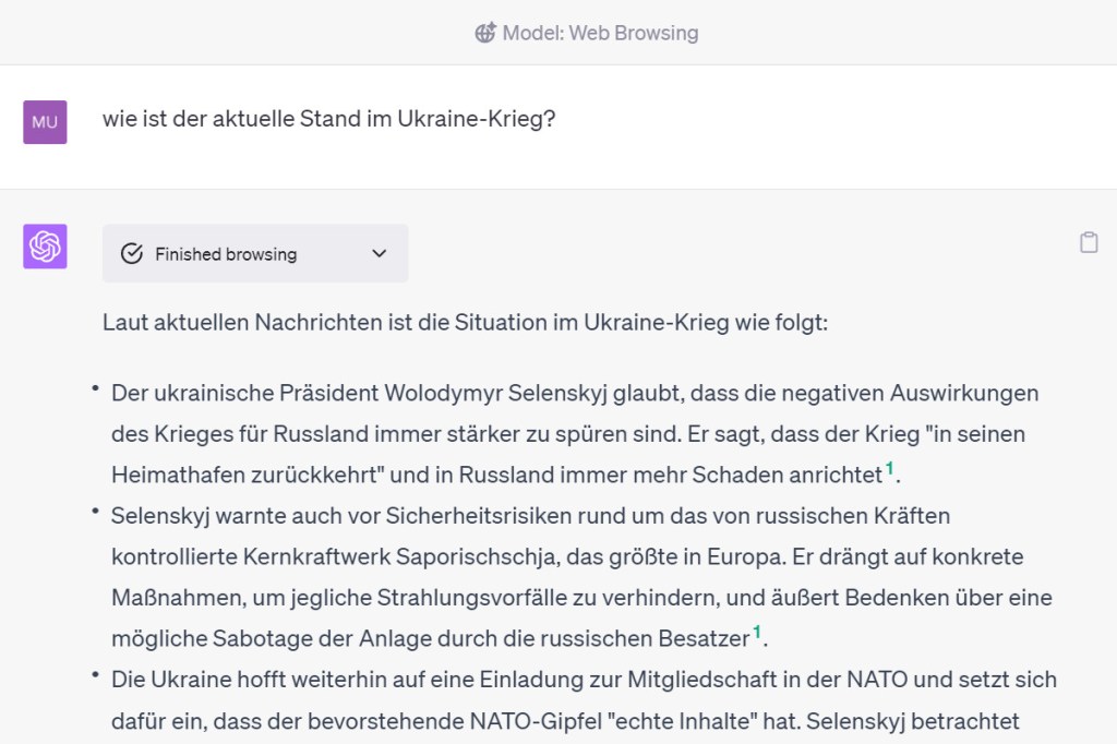 chatgpt plus mit Bing