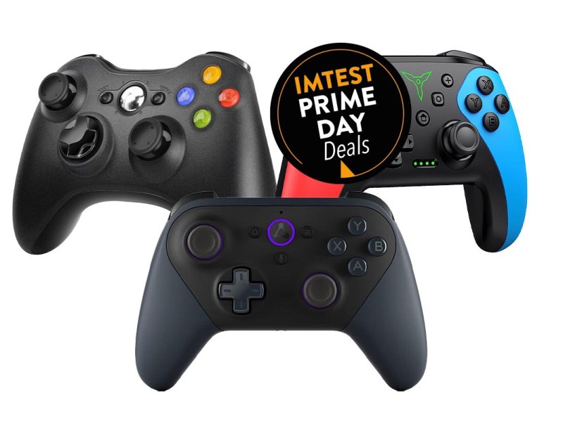 Controller von Amazon, Hellcool und Diswoe vor weißem Hintergrund