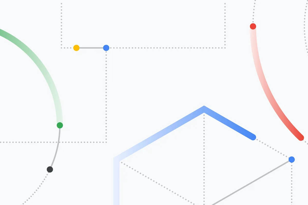 Geometrische bunte Formen