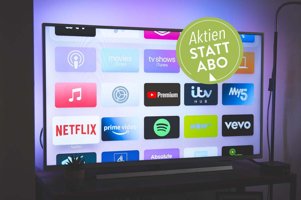 TV mit Streaming-Diensten