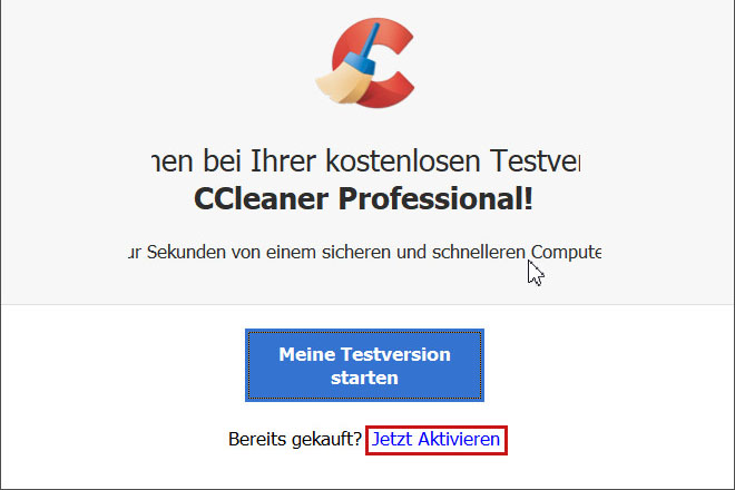 CCleaner Pro installieren 3