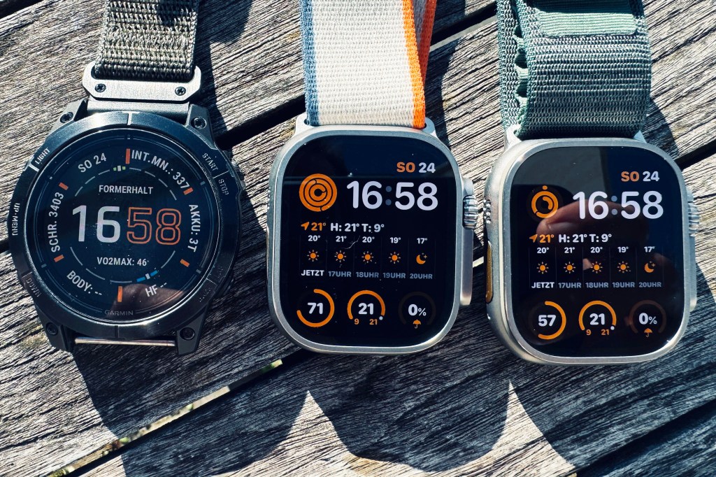 Bildschirmhelligkeit Smartwatches