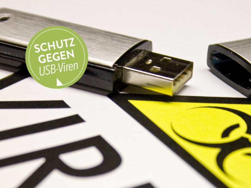 Viren auf USB-Sticks: So schützen Sie sich