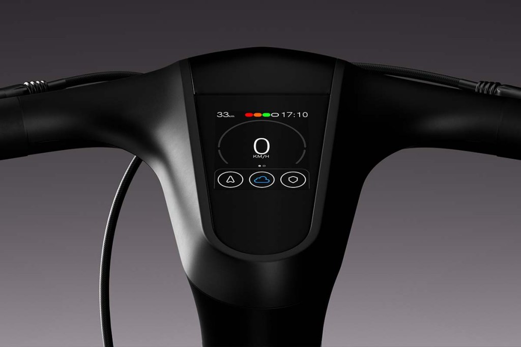 Detailaufnahme Display E-bike