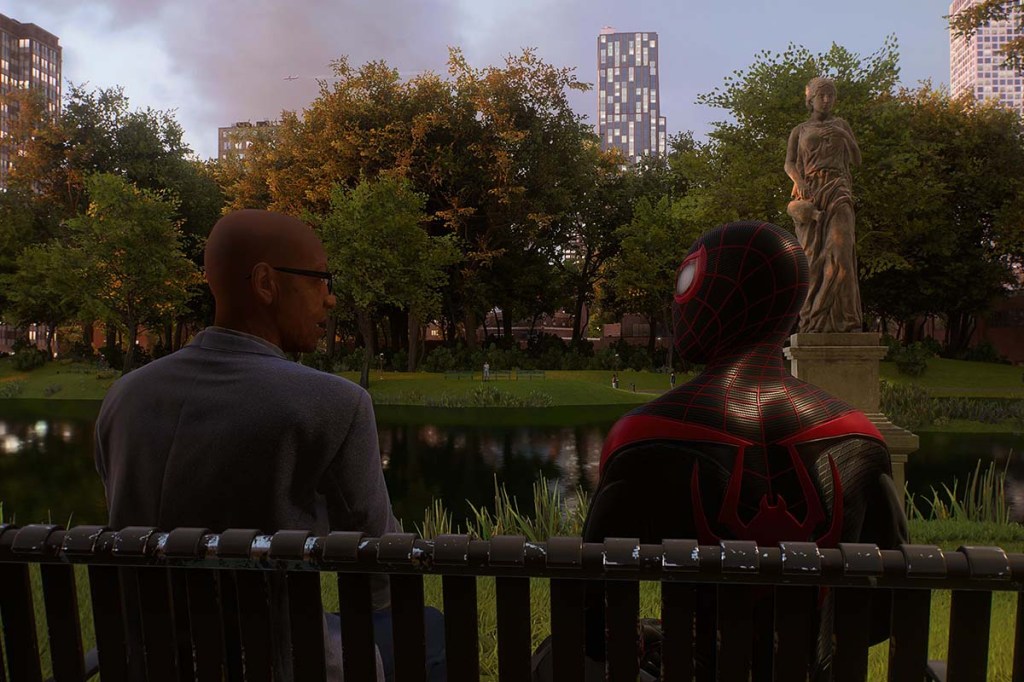 Ein Screenshots aus dem Spiel Marvel‘s Spider-Man 2.