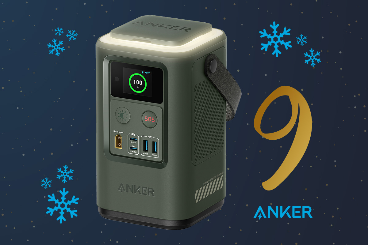 Ein Aufmacherbild für den IMTEST Adventskalender in Zusammenarbeit mit Anker Innovations.