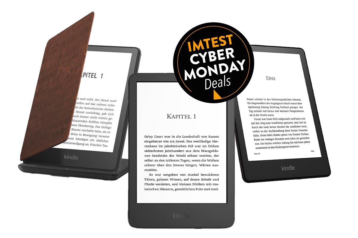 Kindle am Cyber Monday eBookReader mit starken Rabatten IMTEST