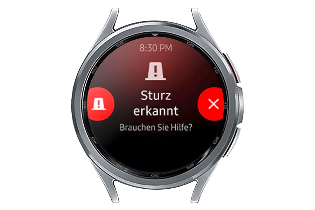 Sturzerkennung Galaxy Watch 6