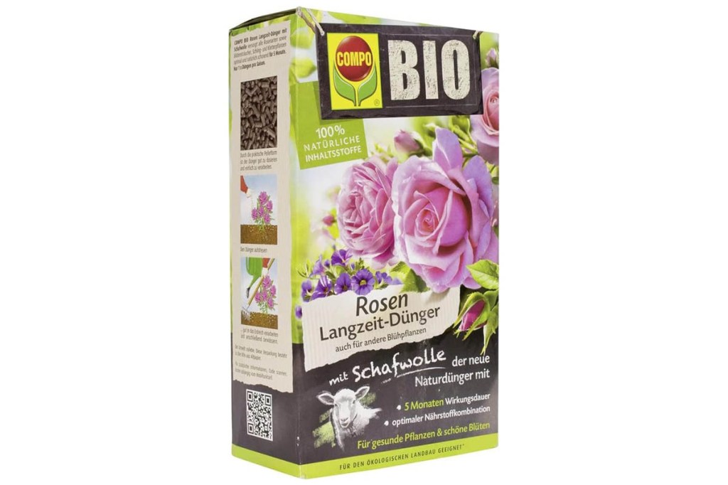 Produktbild des COMPO BIO Rosen Langzeit-Dünger