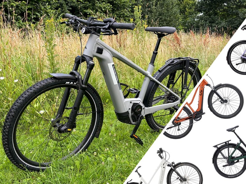 Trekking-E-Bikes im Test: Die besten Räder für Touren & Alltag