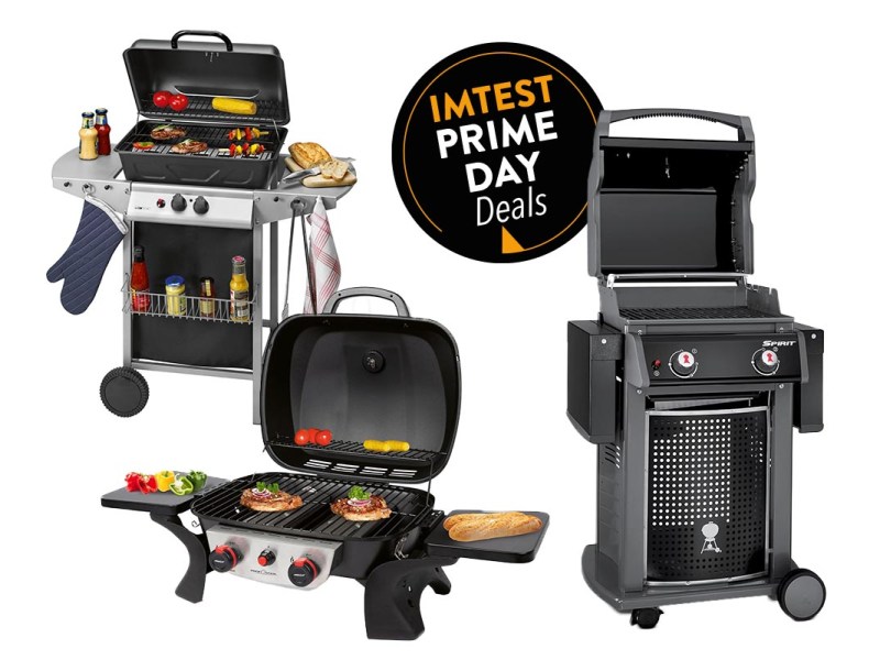 Heiße Gasgrills zu kühlen Preisen rund um den Amazon Prime Day